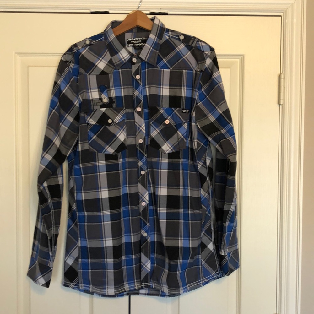 Courage Clothing Company Long Sleeve Button-Up
